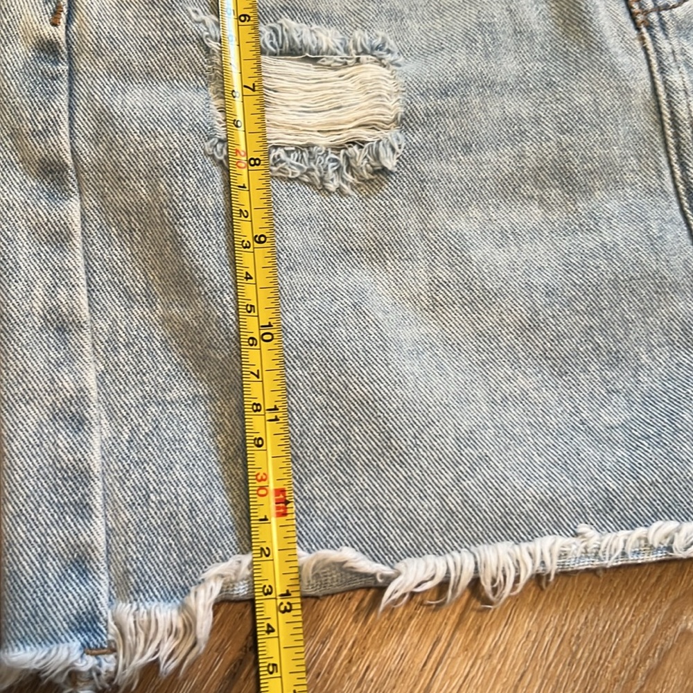 Pacsun distressed Jean skirt women’s size 23 - Picture 11 of 11